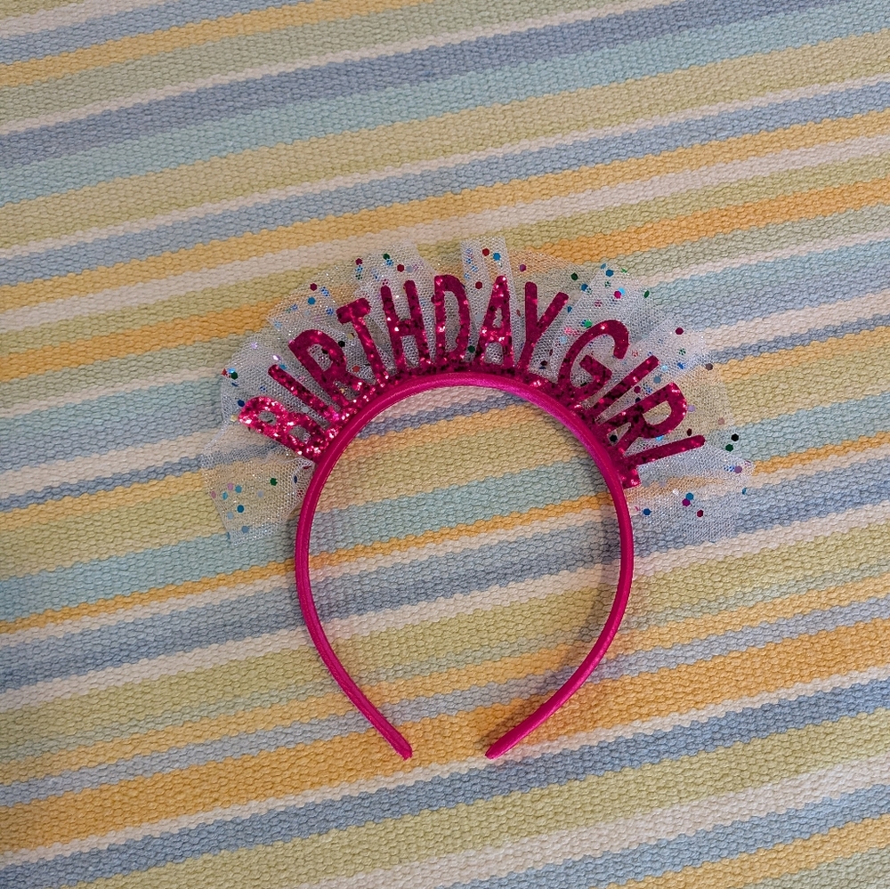 Birthday Girl Sparkley Headband
